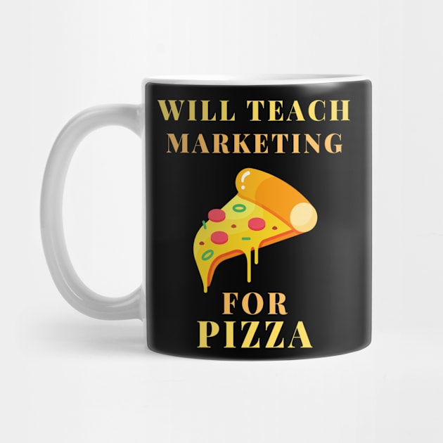 marketing teacher pizza by SnowballSteps